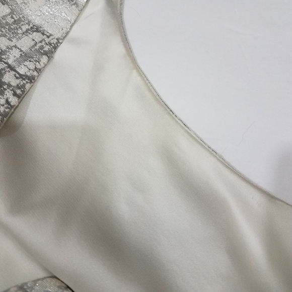 Erin Fetherston Silver Bow Back Dress 2 - Picture 14 of 16